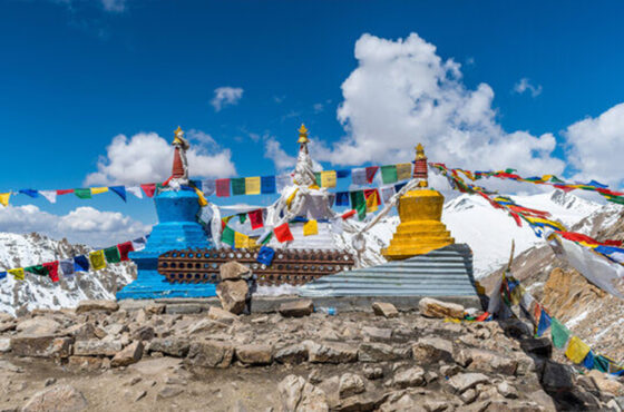 Leh with Khardongla Pass